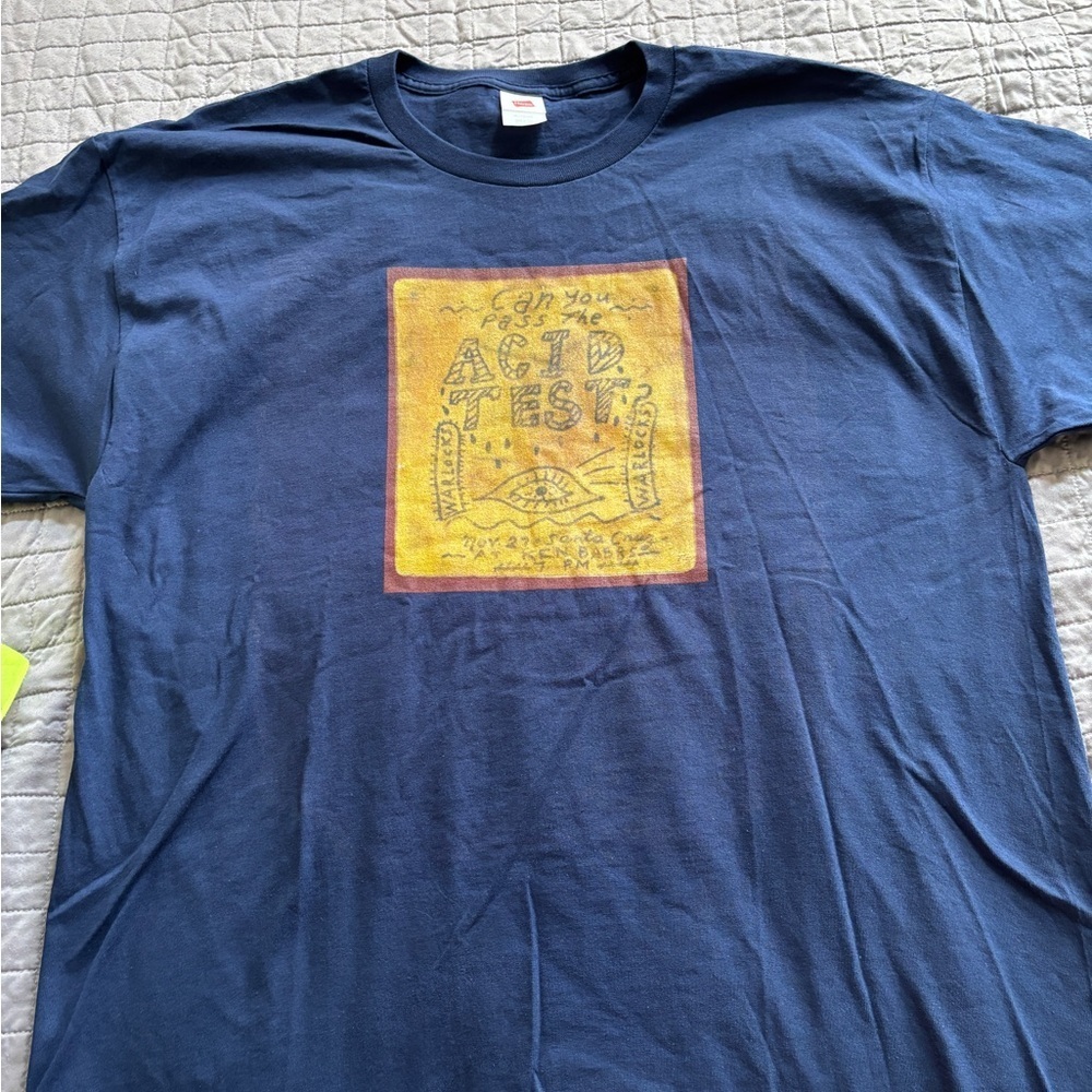 Grateful Dead Navy Acid Test Graphic T-Shirt never worn. Mens medium